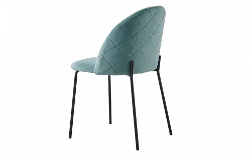 Кухонный стул мягкий зеленый ESF C-962 | ESF-C-962 Marine зел G062-44_2