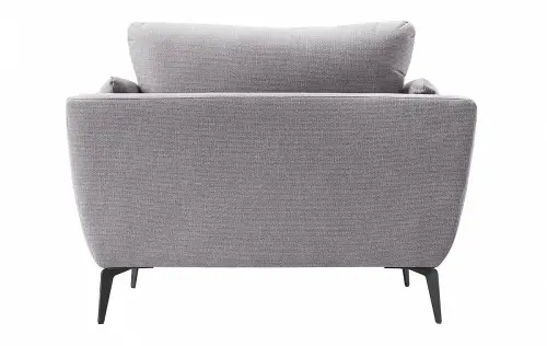Кресло с мягкими подлокотниками серый никель Amsterdam | ESF-AMST5176-1 grey nickel_3
