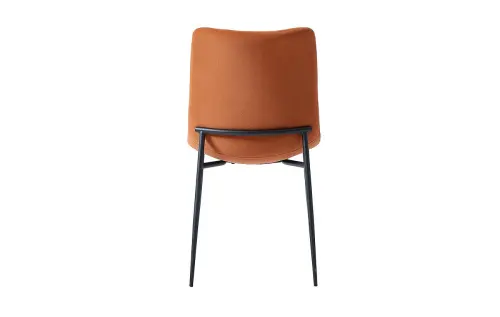 Кухонный стул мягкий оранжевый Opus | ESF-OPUS FSC1931 RH86-08_3