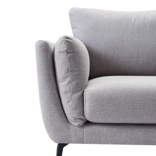 Кресло с мягкими подлокотниками серый никель Amsterdam | ESF-AMST5176-1 grey nickel_4