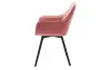 Обеденный стул вращающийся розовый ESF | ESF-AC-1903UF910-8 изображение 3