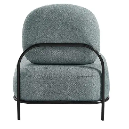 Кресло мягкое с черными ножками морской зеленый Sofa | ESF-06-01 A652-26_4
