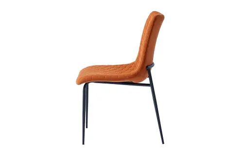 Кухонный стул мягкий оранжевый Opus | ESF-OPUS FSC1931 RH86-08_1
