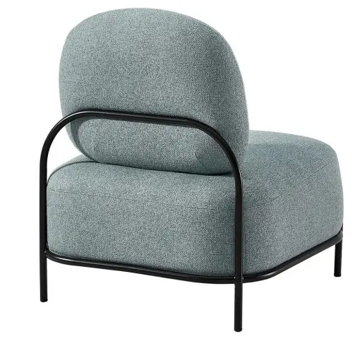 Кресло мягкое с черными ножками морской зеленый Sofa | ESF-06-01 A652-26_3