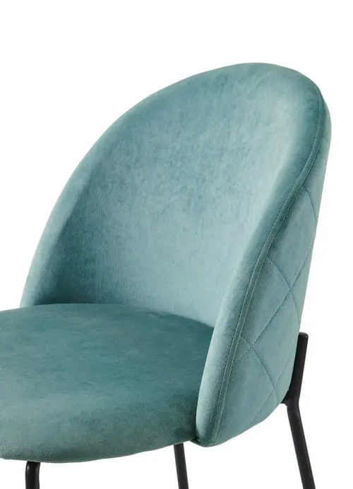 Кухонный стул мягкий зеленый ESF C-962 | ESF-C-962 Marine зел G062-44_4
