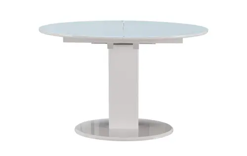Обеденный стол овальный белый B2396 | ESF-B2396-White_2