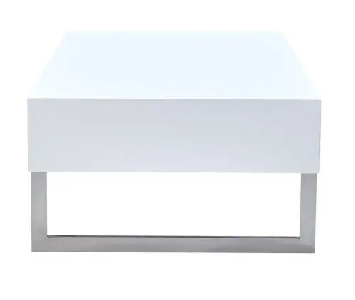 Журнальный столик с ящиком белый лак 120 см ESF | ESF-CT-140_2