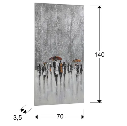 Картина на подрамнике 70х140 см Llueve от Schuller_4