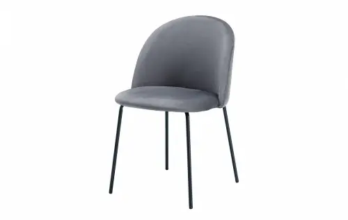 Кухонный стул мягкий серый ESF C-962 | ESF-C-962серыйG062-40