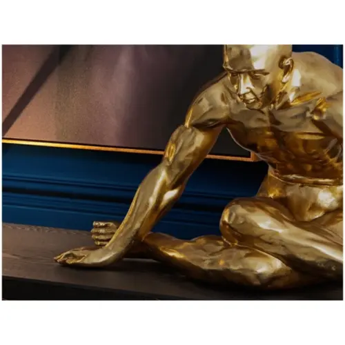 Статуэтка декоративная золото Yoga от Schuller_4