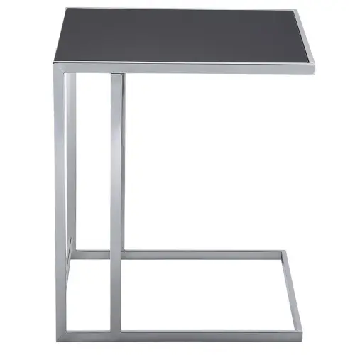 Журнальный столик на металлических ножках черный J015 | ESF-J015ЧЕРН_1