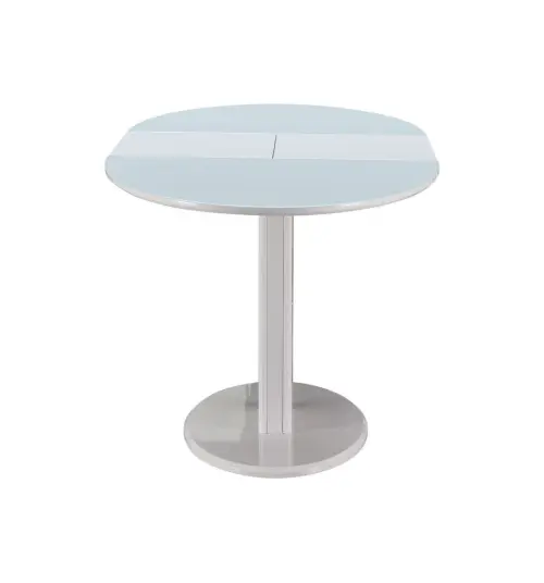 Обеденный стол овальный белый B2396 | ESF-B2396-White_3