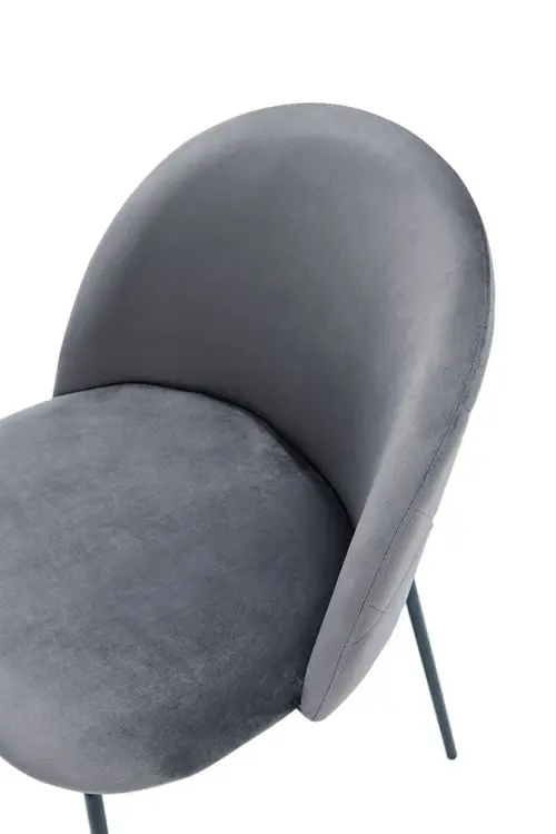 Кухонный стул мягкий серый ESF C-962 | ESF-C-962серыйG062-40_4