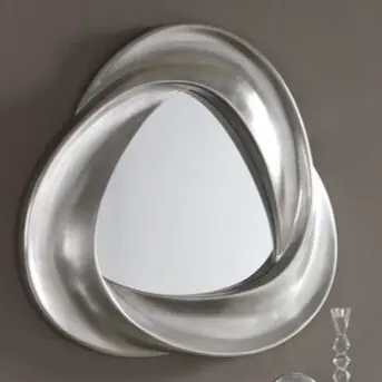 Зеркало настенное 95х95 см серебро Dupen | ESF-PU178 silver