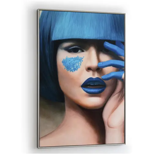 Картина на холсте 120х80 см Blue от Schuller_3