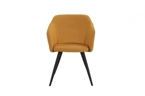Мягкий стул с подлокотниками желтый ESF | ESF-DC-1727-2-Yellow-PK598B-4_1