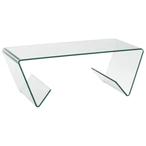 Журнальный столик стеклянный прозрачный Glass III от Schuller_4