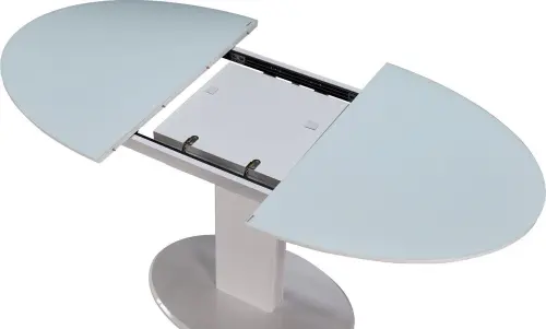 Обеденный стол овальный белый B2396 | ESF-B2396-White_4
