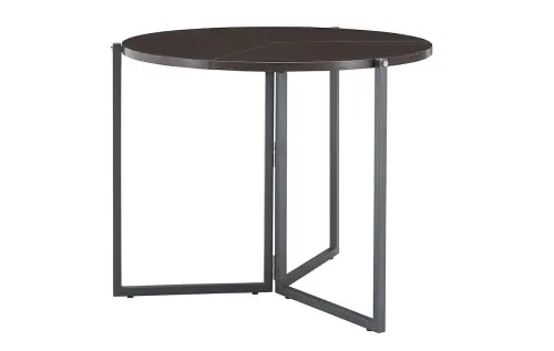 Обеденный стол круглый венге B2389 | ESF-B2389 D90-Wenge_4