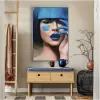 Картина на холсте 120х80 см Blue от Schuller изображение 3