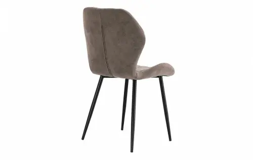 Кухонный стул мягкий серый Lara | ESF-LARA FSC114 PU PK970 7#_3