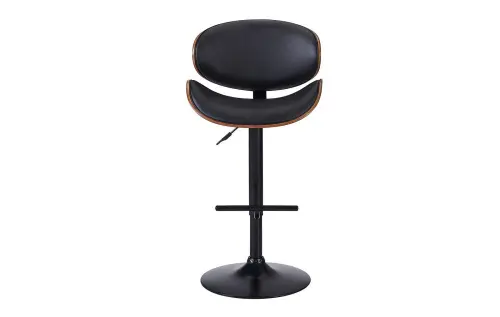 Барный стул мягкий черный ESF JY1076 | ESF-JY1076 black/black