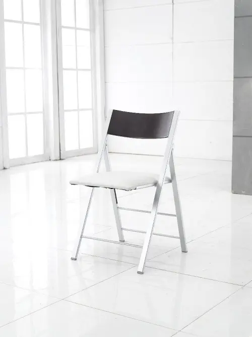 Кухонный стул складной венге ESF 3332 | ESF-C3332 wenge/white