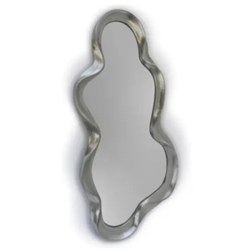Зеркало настенное серебряное Somnia