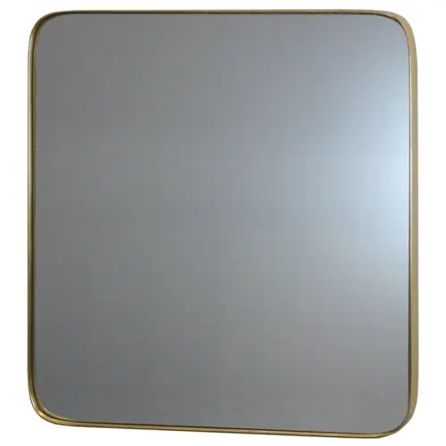 Зеркало настенное квадратное 51х51 см золото Orio от Schuller_2