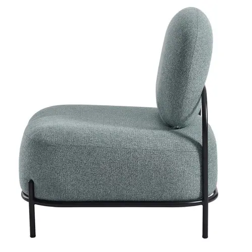 Кресло мягкое с черными ножками морской зеленый Sofa | ESF-06-01 A652-26_2