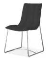 Мягкий стул для кухни черный ESF | ESF-BZ-500S black изображение 1