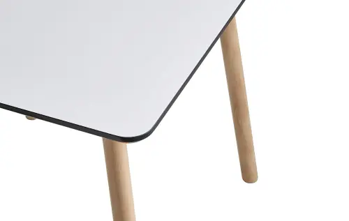 Обеденный стол деревянный белый PW-036 | ESF-PW-036 white_1
