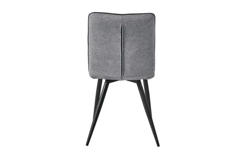 Обеденный стул с черными металлическими ножками серый ESF | ESF-SKY6800-1-Grey-JJ12-17-Bl_3
