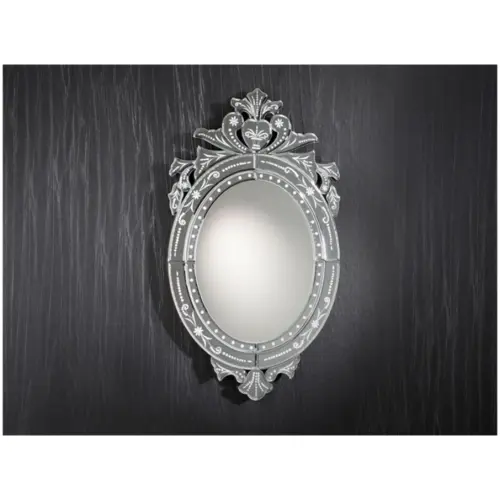 Зеркало венецианское 40х70 см серебро Midas от Schuller_3