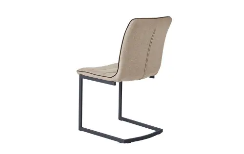 Обеденный стул с черными ножками бежевый ESF | ESF-SKY6800Beige-JJ12-18-B_2