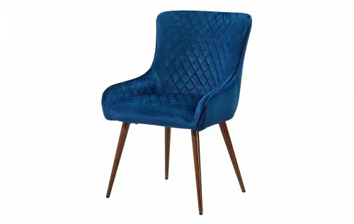 Кухонный стул мягкий синий ESF 9-19A | ESF-9-19ABLUE