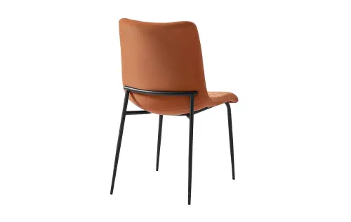 Кухонный стул мягкий оранжевый Opus | ESF-OPUS FSC1931 RH86-08_2