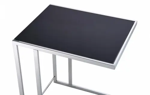 Журнальный столик на металлических ножках черный J015 | ESF-J015ЧЕРН_3