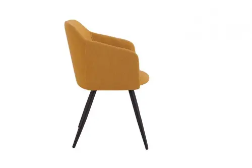 Мягкий стул с подлокотниками желтый ESF | ESF-DC-1727-2-Yellow-PK598B-4_2