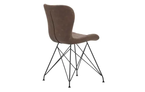 Кухонный стул мягкий коричневый ESF CQ-5411 | ESF-CQ-5411 кор 2075_2