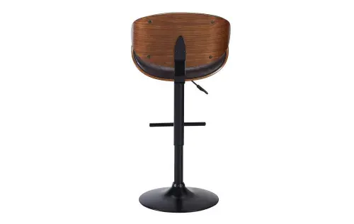 Барный стул мягкий коричневый JY1076 | ESF-JY1076 brown/black_4