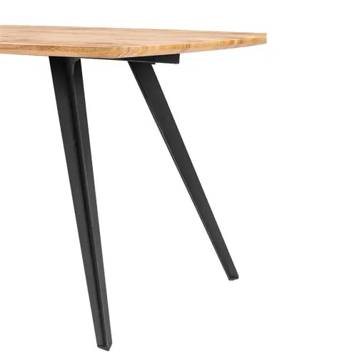 Обеденный стол деревянный 90х160 см бежевый Derien | ESF-DT FSD1905 #FV77014_3