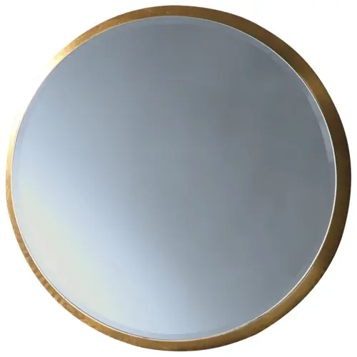 Зеркало настенное круглое 54 см золото Aries от Schuller_2
