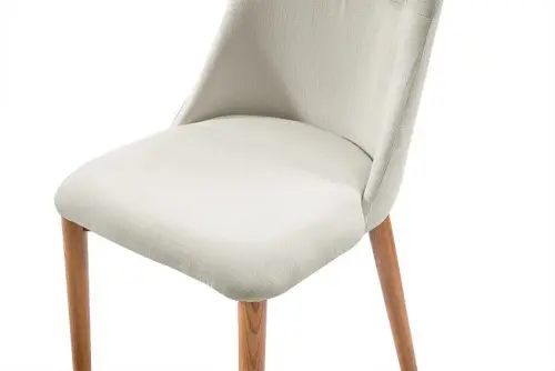 Мягкий стул для кухни белый ESF | ESF-Y1685 wk-07/JX215-3_1