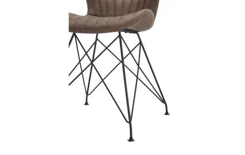 Кухонный стул мягкий коричневый ESF CQ-5411 | ESF-CQ-5411 кор 2075_4