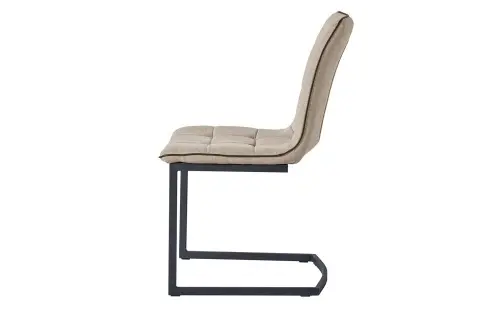 Обеденный стул с черными ножками бежевый ESF | ESF-SKY6800Beige-JJ12-18-B_1