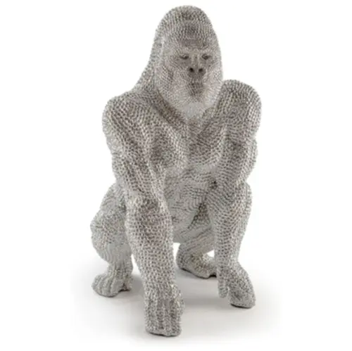 Статуэтка декоративная серебро "Горилла" Gorila от Schuller_3