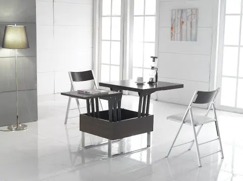 Кухонный стул складной венге ESF 3332 | ESF-C3332 wenge/white_1