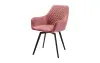 Обеденный стул вращающийся розовый ESF | ESF-AC-1903UF910-8 изображение 1
