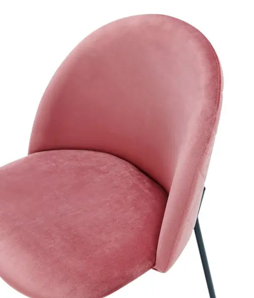 Кухонный стул мягкий розовый ESF C-962 | ESF-C-962розG062-23_4